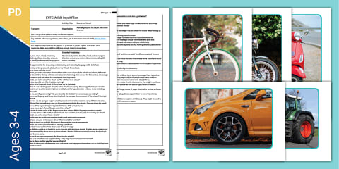 EYFS Hot and Cold Hide and Seek Adult Input Plan