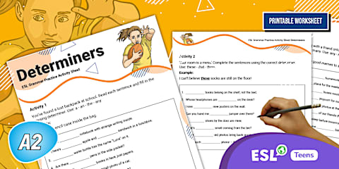 ESL Extra Grammar Practice Sheet: Superlatives [Teens, A2]