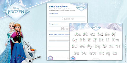 Write M Name Snakes: Name Writing Activity