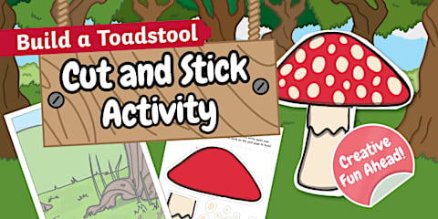 Build a Stable Cut and Stick Activity