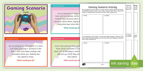 Online Gaming Safety Poster