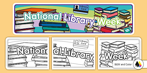 National Library Week Posters