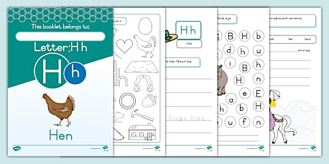 Let's Look at the Letter E - Booklet