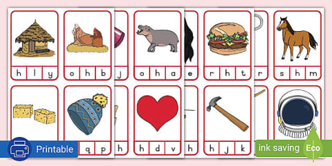 Letter Egrade R Grade R Phonics - Peg Card - Letter e (CAPS Aligned)
