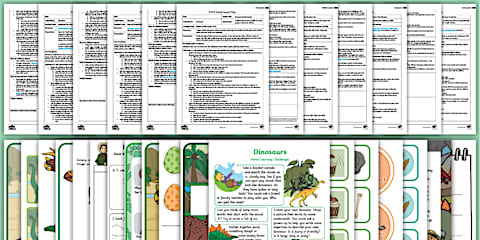 EYFS Reception Dinosaurs Bumper Planning Pack