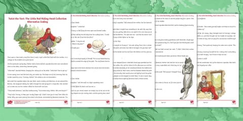 Little Red Riding Hood Traditional Tale (from the 'Twist the Text ...