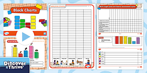 Easy Block Graph Summer Themed Block Graph Activity Sheet