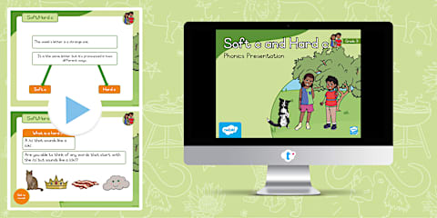 Grade 3 Phonics: Soft and Hard g: PowerPoint Presentation