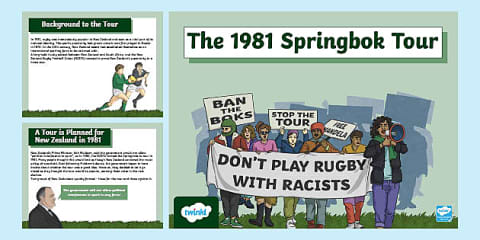 Springbok Tour Map
