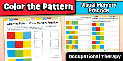 Helper Hand Activity Sheets for Bilateral Coordination