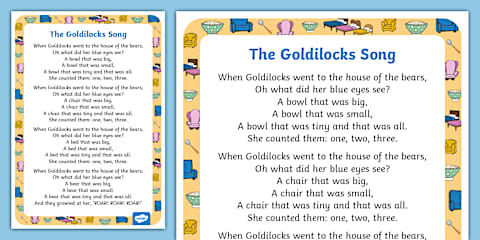 EYFS Goldilocks and the Three Bears Continuous Provision Planning Ideas ...