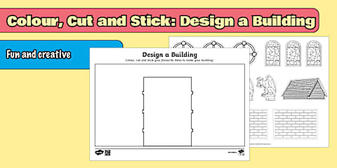 Cut And Build Worksheet.pdf Design a Building Worksheet