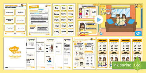Lessons Obay 'oy' saying /oi/ Lesson Pack - Level 5 Week 2 Lesson 3