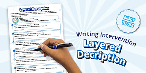 Writing Intervention: Visualise It Write It