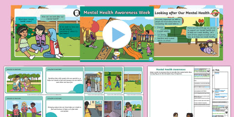 Mental Health Awareness Week UKS2 Lesson Pack
