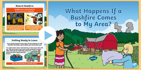 Bushfire Prevention Information Poster