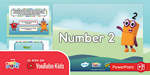 Numbers Blocks Slide Numberblocks: Counting to 10 PowerPoint