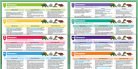 EYFS Dinosaurs-Themed Science Experiments and Resource Pack