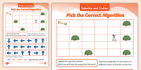 Grade R Robotics and Coding - Term 2 - Coding - Worksheet: Find the ...