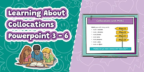 Collocation Sorting Cut and Paste Activity Sheet