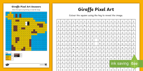 Rain Pixel Art Template