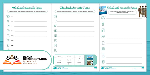 Windrush Diary Example The Windrush Non-Chronological Report Template