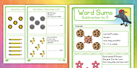 Word Problem Solving Grade R Grade R: Addition and Subtraction Word Problems to 10