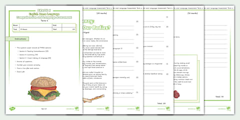 Grade 8 - English HL - The Elephant's Nose - Comprehension Activity ...