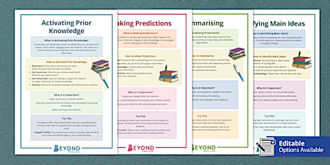 Guided Reading Skills Task Cards Main Idea