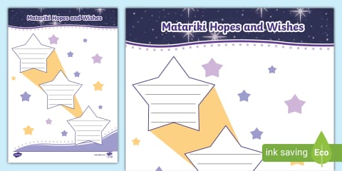 Matariki Writing Pack