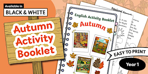 Year 2 Autumn English Activity Booklet