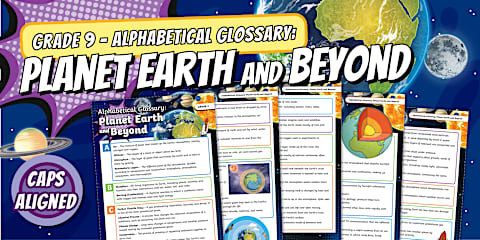Grade 8 NS - Term 4 - Planet Earth and Beyond - Study Notes (CAPS Aligned)