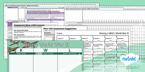 World War 2 Planning Overview - Year 5 & 6 History