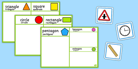 3D Shape Sorting Activity Arabic Translation