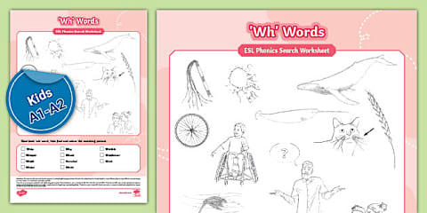 Wh Colouring In Grade 3 Phonics Colouring Page wh