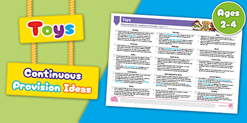 EYFS Toys Themed lesson Plan Enhancement Ideas and Resources Pack