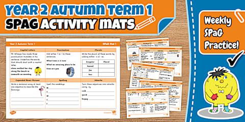 Year 1 Autumn Term 1 SPaG Activity Mats