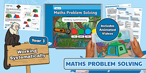 Maths Problem Solving: Working Systematically: Year 6: Unit Pack