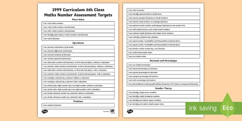 1999 Curriculum Junior Infants Maths Number Assessment Group Colouring ...