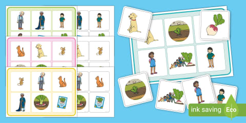 Twinkl Symbols: The Enormous Turnip Story Map Activity