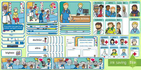 The Opticians Aistear Display Pack Gaeilge