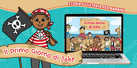 Il Primo Giorno di Jake - ebook illustrato