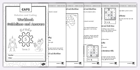 Robotics and Coding - Grade 4 Week-by-week Records Term 4