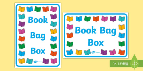 Book Box Label