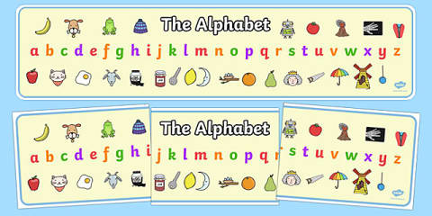 Rainbow Alphabet Arc