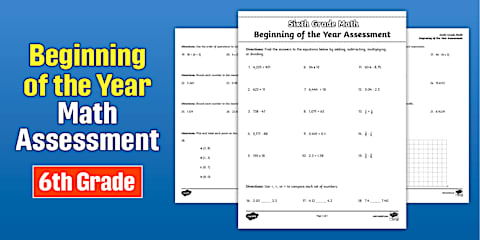 Sixth Grade Math Practice Test | Florida FAST PM3 Test Prep