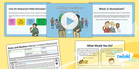 KS1 Humanism Differentiated Activity Sheets