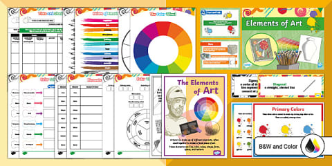 Elements of Art Information Posters
