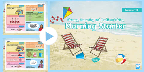 Year 5 Maths Summer Morning Starter PowerPoint 2