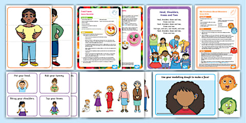 EYFS All About Me - My Body Resource Pack (Ages 3-5)